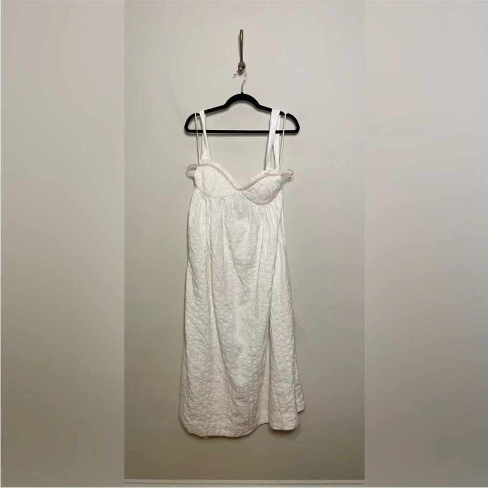 Free People x free-est Poppy Midi Dress in Coconut Milk